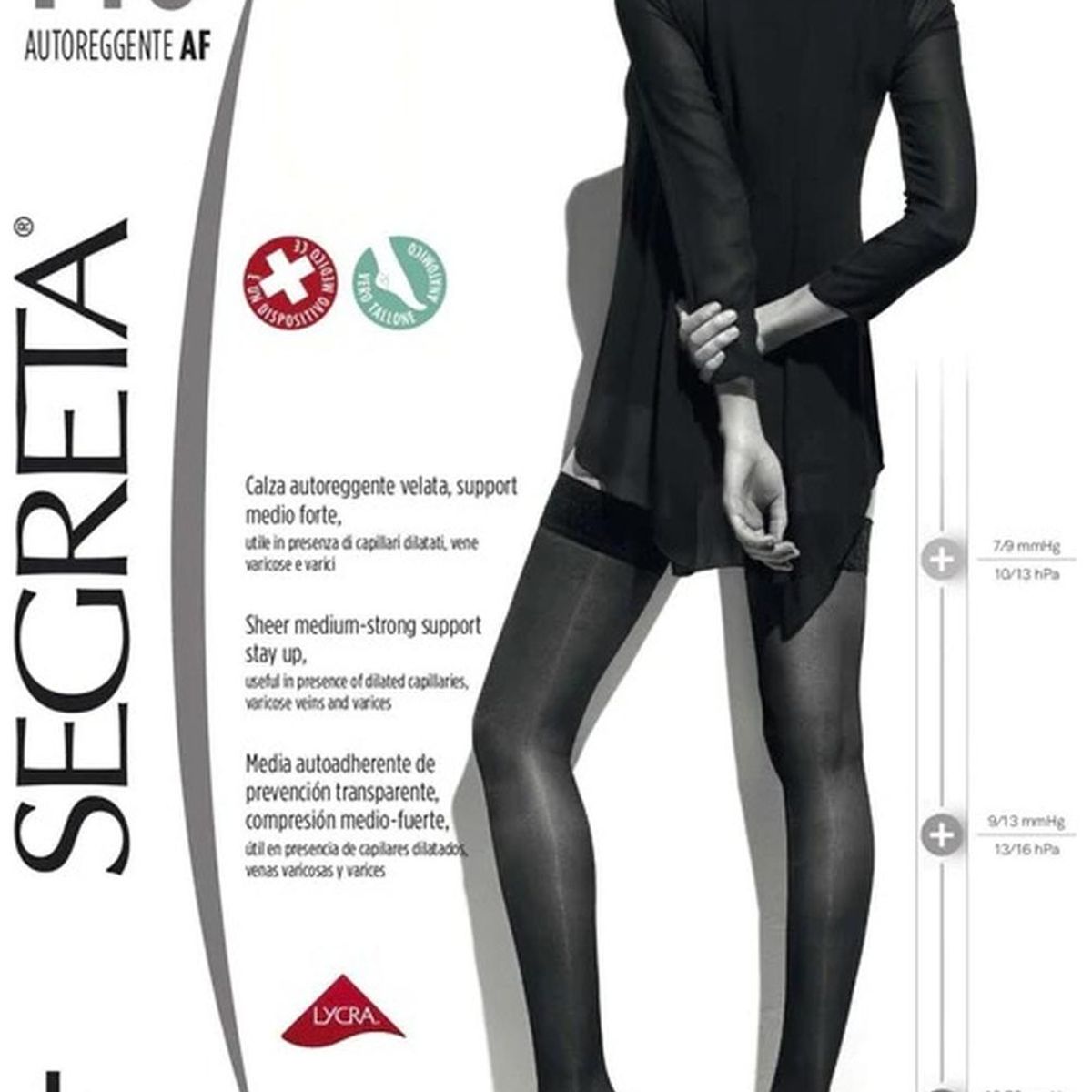 IBICI - Media Liga Segreta 140 Compresión Graduada 18/22mmhg - 5