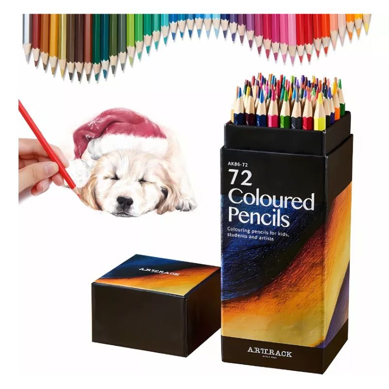 GENERICO - Kit 72 Lapices Para Colorear Arte Dibujo Profesionales