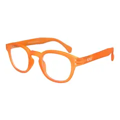 KANALLA - Lente Lectura Filtro Luz Azul y UV Modelo Folie Naranja 2.5