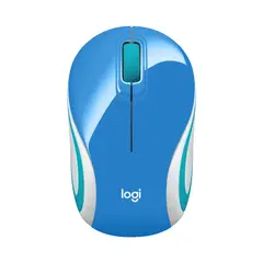 LOGITECH - Mouse Inalambrico M187 Azul