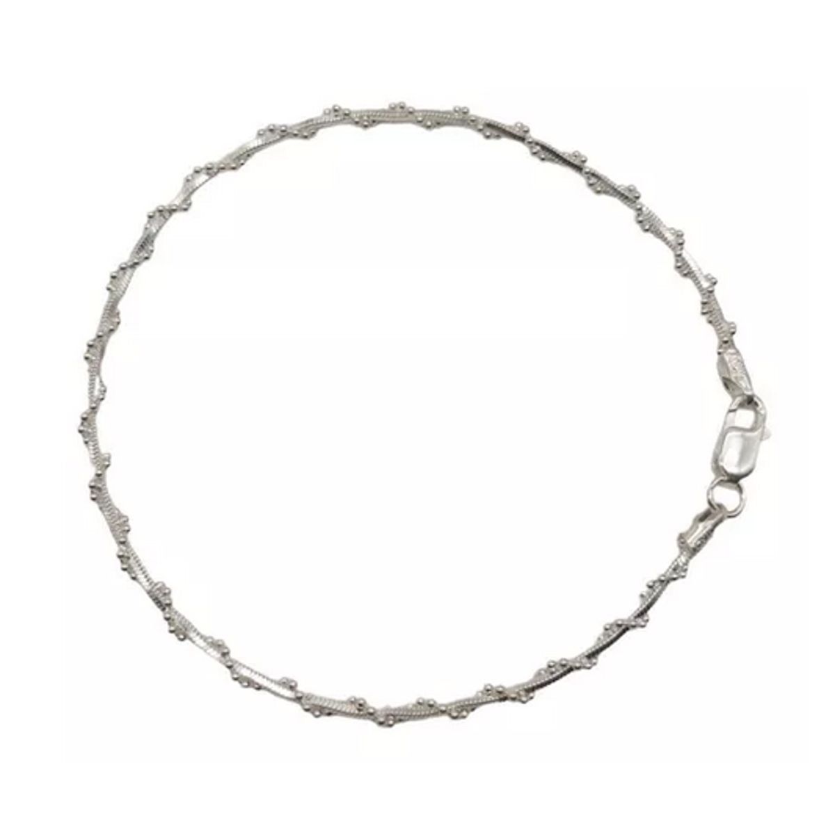 GENERICO - Pulsera Mujer Modelo Coral - Plata Italiana 925