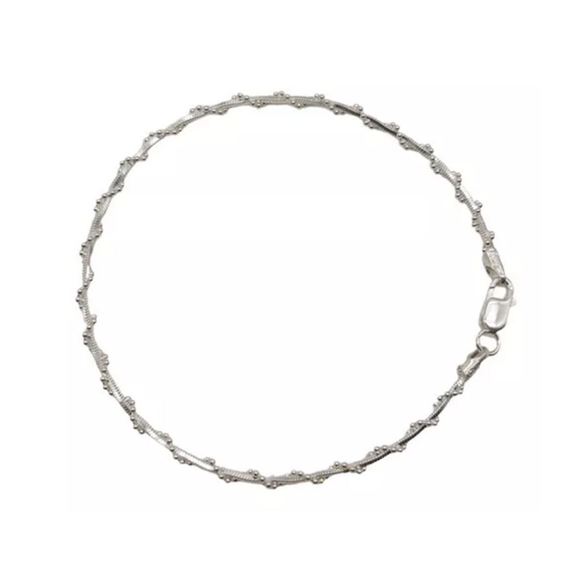 GENERICO - Pulsera Mujer Modelo Coral - Plata Italiana 925