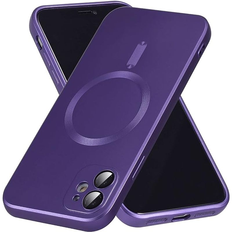 GENERICO - Carcasa Magsafe Metalizada Para iPhone 11 Purpura