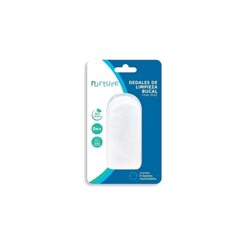 NURTURE - Dedal De Higiene Bucal Para Bebés Nurture