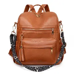 MV MOVAC - Mochila Cartera MOVAC Urban Chic Cuero PU Mujer a la Moda Multiuso