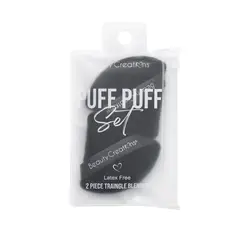 BEAUTY CREATIONS - SET DE 2 BORLAS BORLAS TRIANGULARES PUFF PUFF