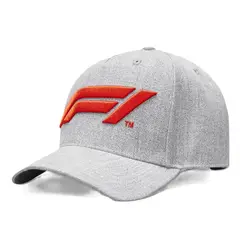 FORMULA 1 - Gorro Logo Oficial 3D Gris
