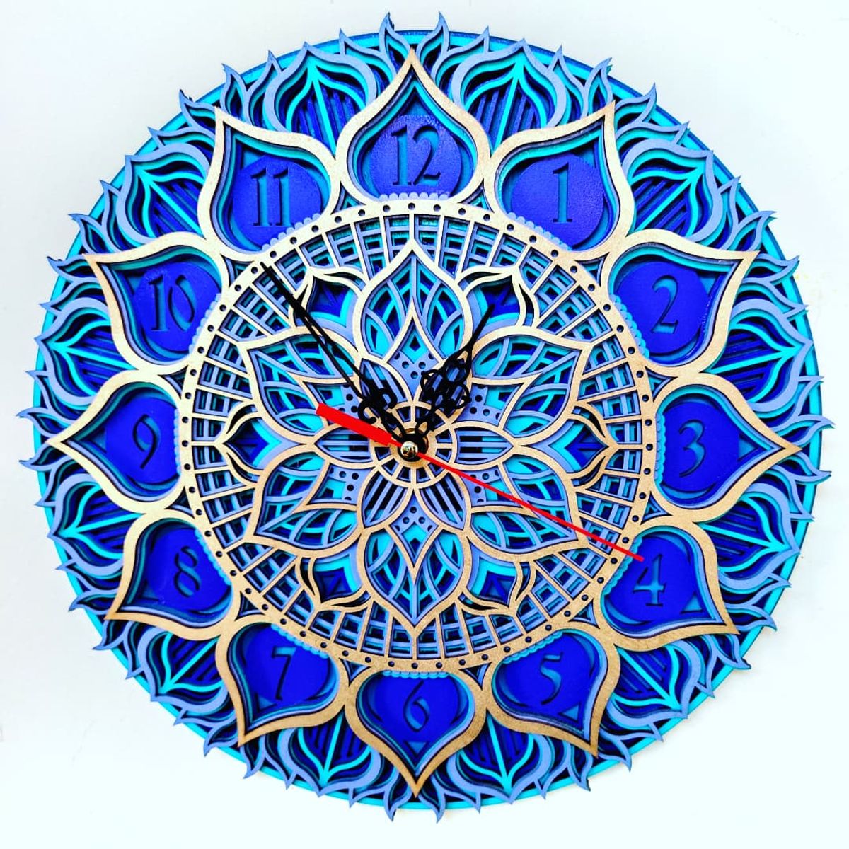 BAGGIO - Reloj Mandala Multicapas