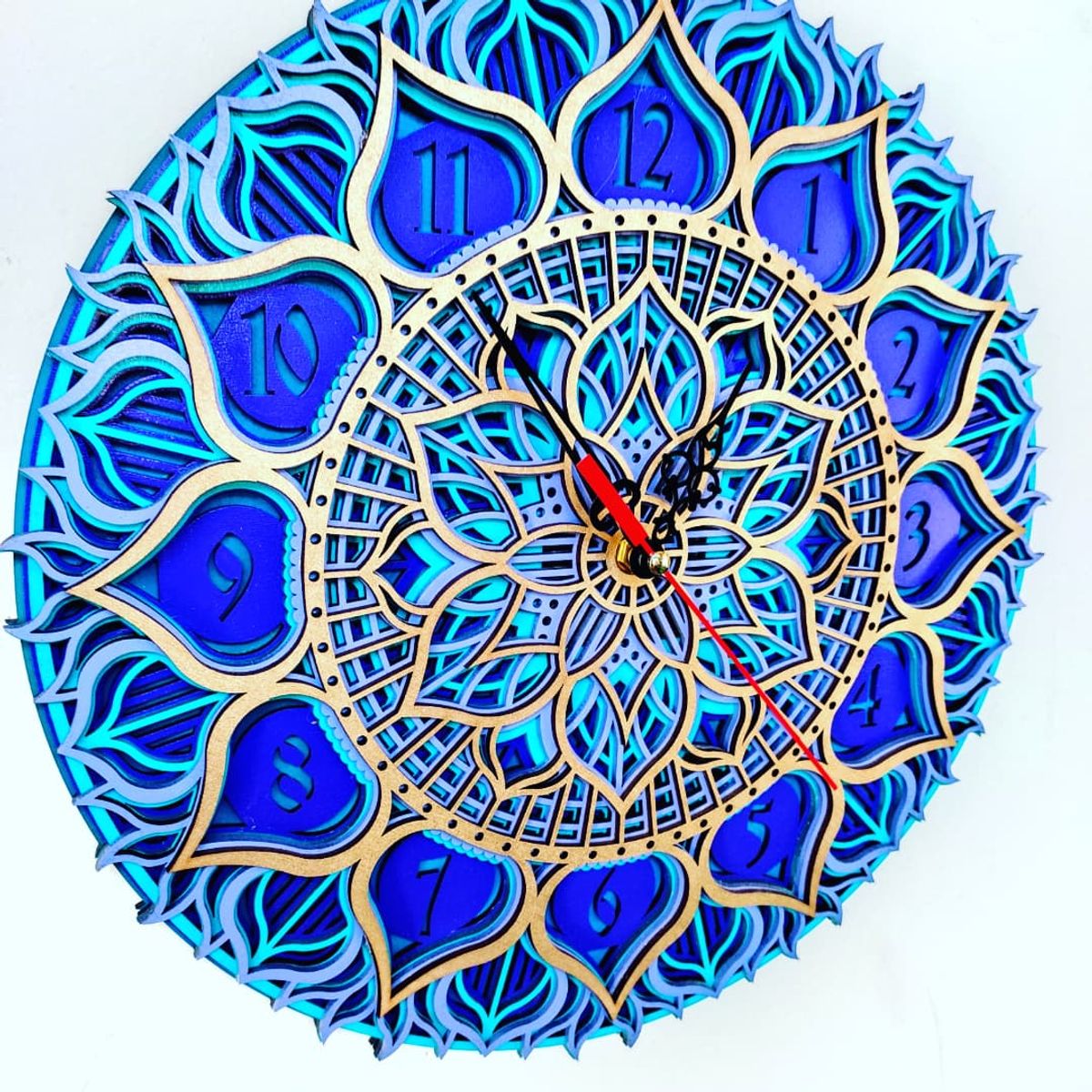 BAGGIO - Reloj Mandala Multicapas