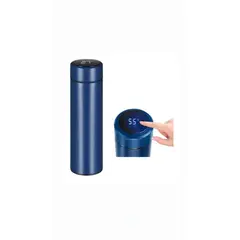 GENERICO - Termo Digital Inteligente Agua Caliente Vaso Mug 500 Color Azul