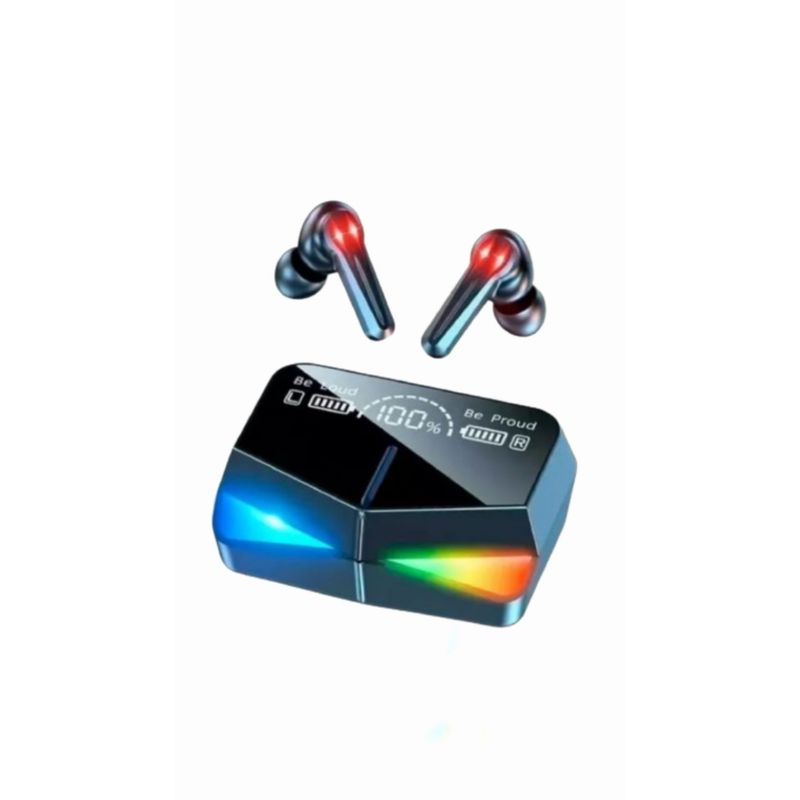 GENERICO - Audífonos Bluetooth Inalámbricos M28 Tws GamerPower Bank Color Negro