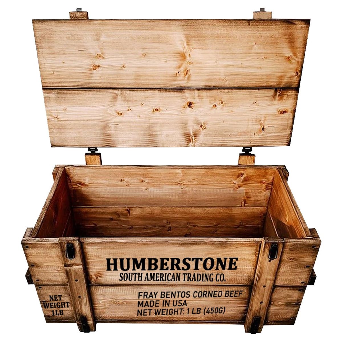 ARTE CHICO - Mesa de Centro tipo Baúl Antiguo