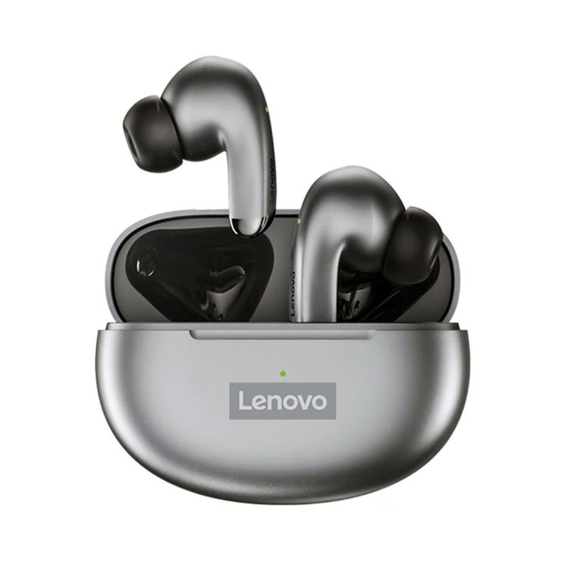 LENOVO - Audífonos Bluetooth Lenovo Lp5 Color Gris - SC