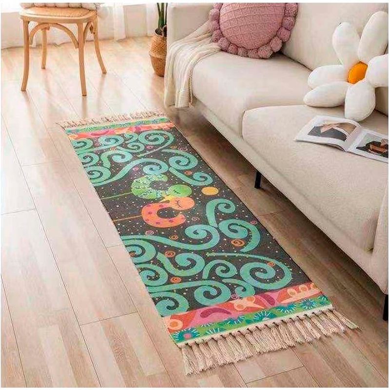 GENERICO - Alfombra - Piecera Kilim de estilo etnico 60x180 cm 02