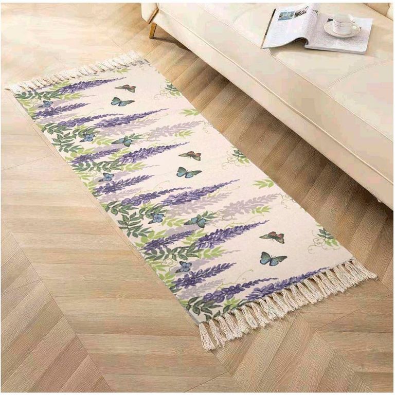 Alfombra - Piecera Kilim de estilo etnico 60x180 cm 08.