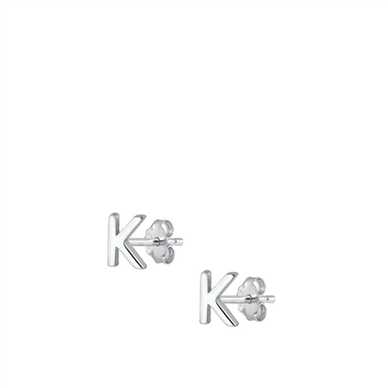 ROKASS JOYAS - PENDIENTES LETRITA K