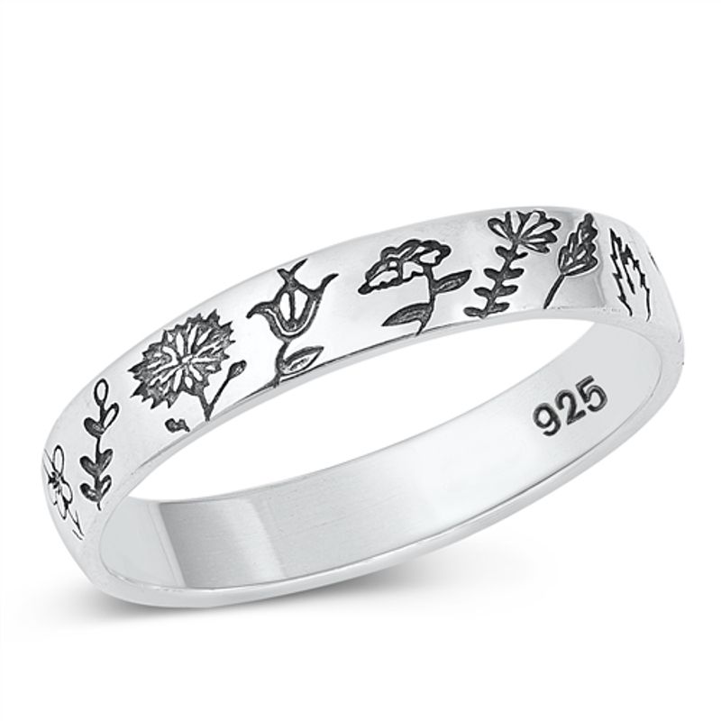 ROKASS JOYAS - ANILLO JARDIN DE FLORES