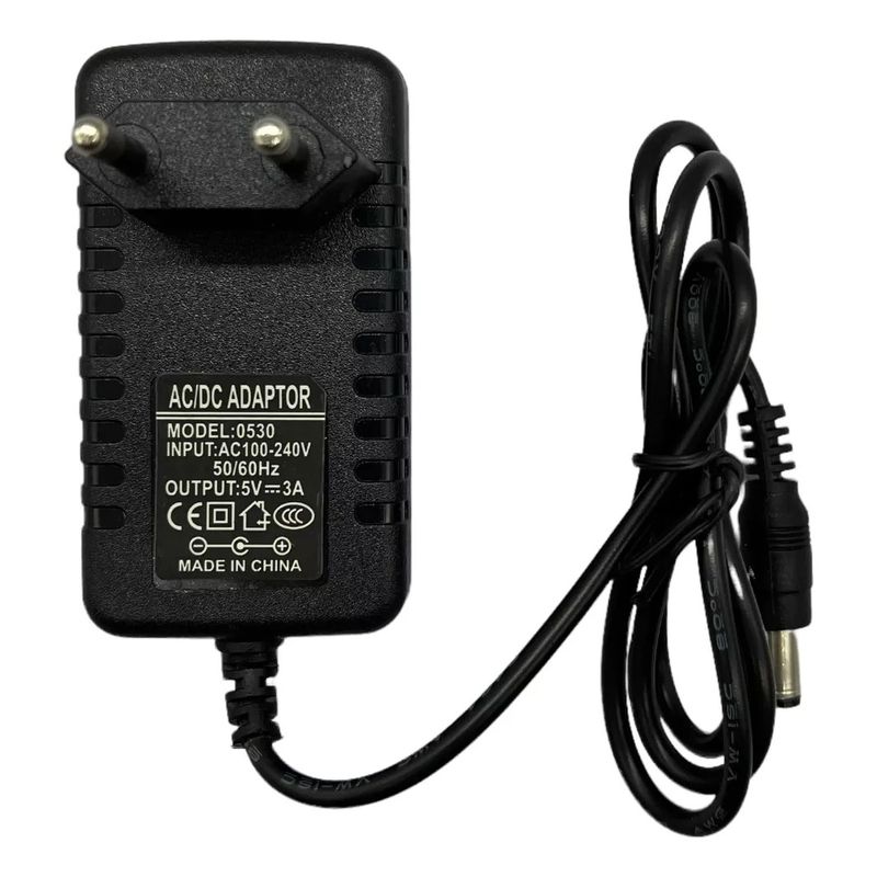 GENERICO - Fuente De Poder 5v 3a Cargador Transformador 55mm X 21mm