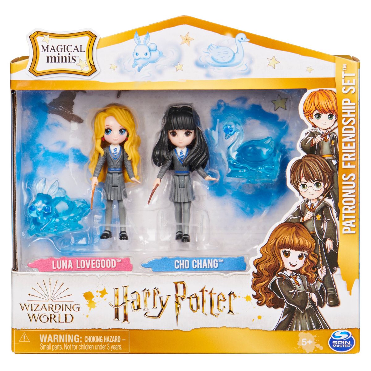 SPIN MASTER - Set de Figuras Luna y Cho Harry Potter.