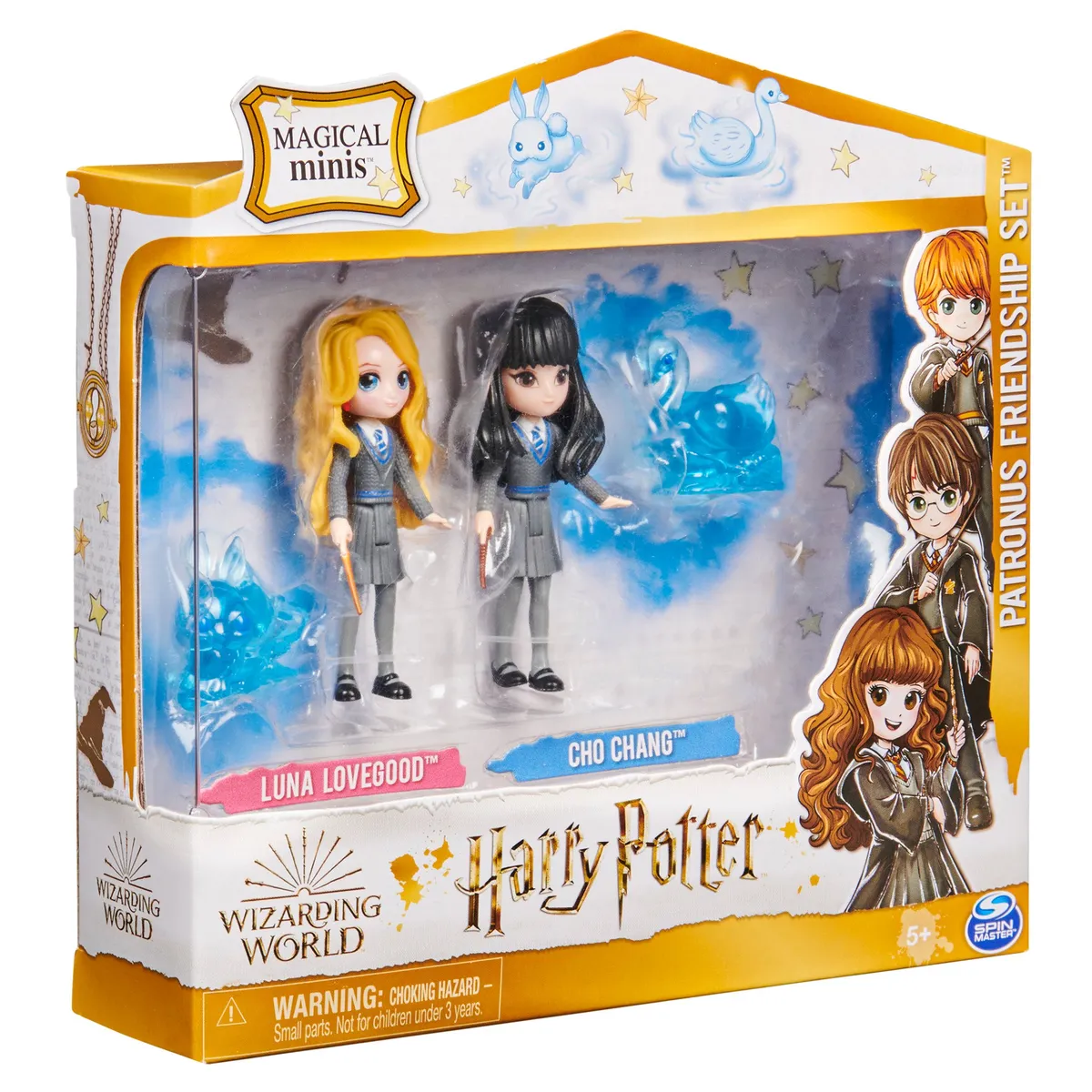 SPIN MASTER - Set de Figuras Luna y Cho Harry Potter.