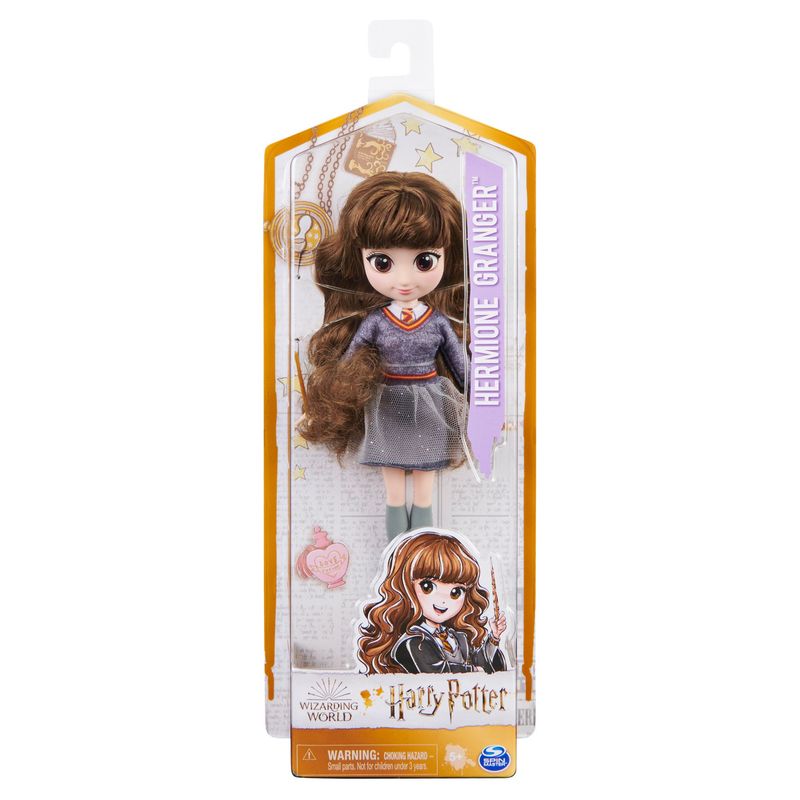 SPIN MASTER - Muñeca Articulada Hermione 20 Centímetros Harry Potter.