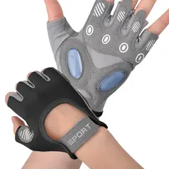 AIZO - Guantes Entrenamiento Gym Pesas Alta Calidad Anti-esguince