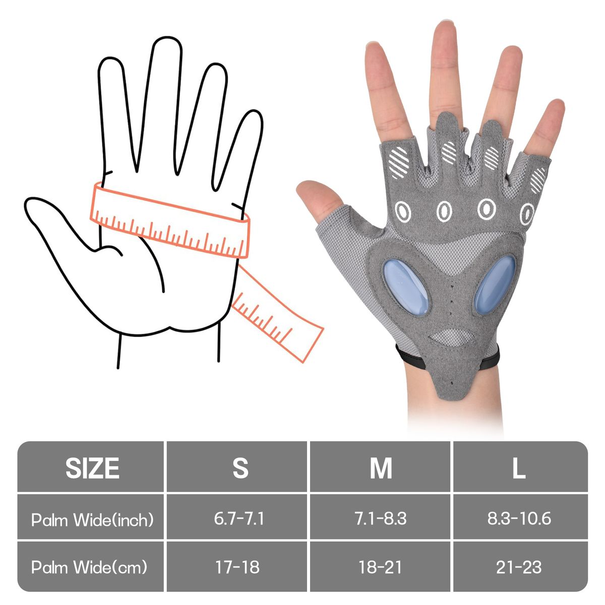 AIZO - Guantes Entrenamiento Gym Pesas Alta Calidad Transpirables