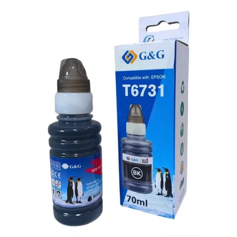 GENERICO - Tinta Alternativa Para Epson T673 De 70 ml L800 L810 L1800