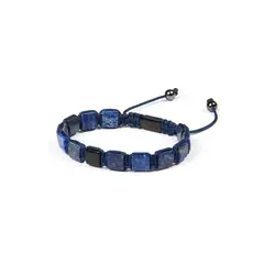 ROYAL - Pulsera Piedra Lapislazuli Hombre Moda Madriz