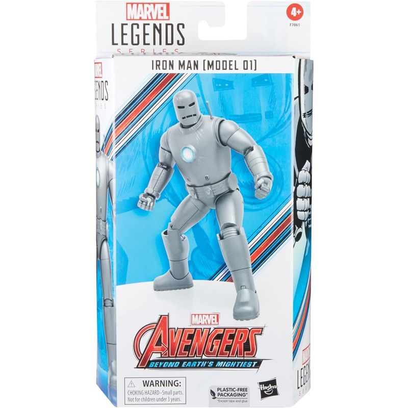 HASBRO - FIGURA DE ACCIÓN MARVEL LEGENDS SERIES IRON MAN MODEL 01
