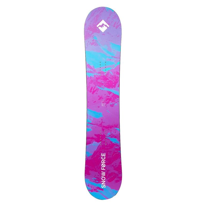 SNOW FORCE - TABLA SNOWBOARD ALL MOUNTAIN CAMBER CLIFF 148 CM