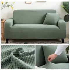 ANGELES DEL HOGAR - Fundas Para Sofá Cubresillones cuadrille 2 cuerpo