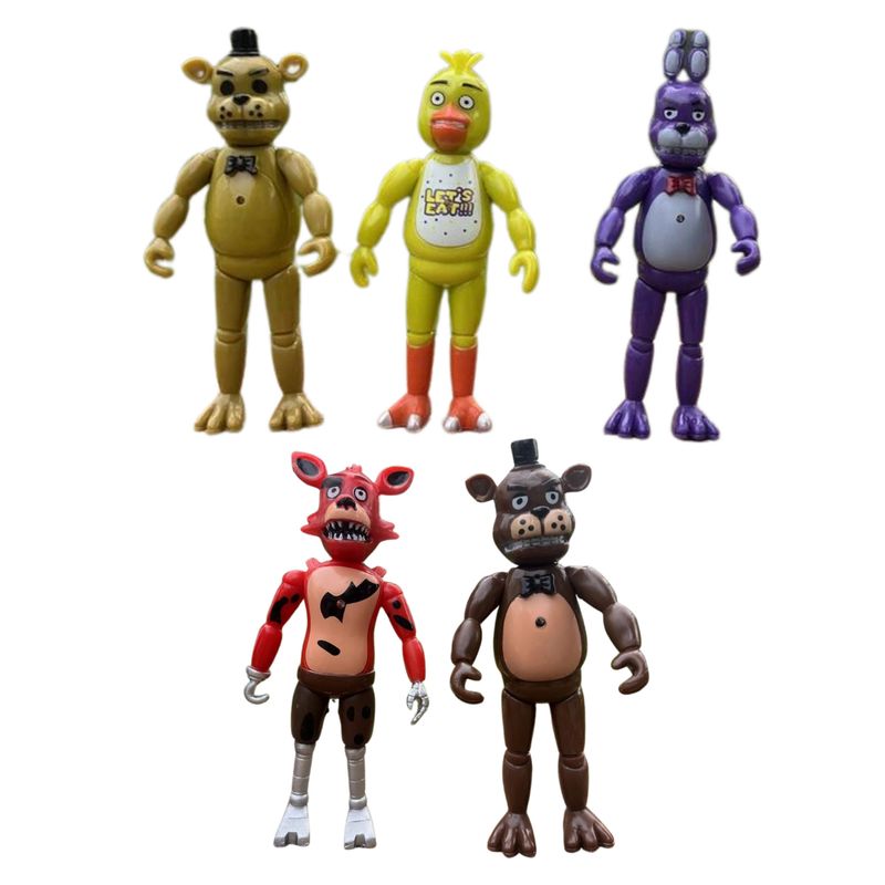 ZICO - 5 Figuras Five Nights At Freddy FNAF 15cm.