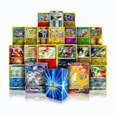 TIOZONEY - 30 Cartas Pokemon Holográficas Raras ✶ Originales