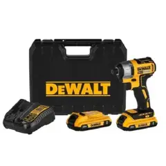 DEWALT - Atornillador De Impacto 14 20v +2 Baterias Dcf7871d2