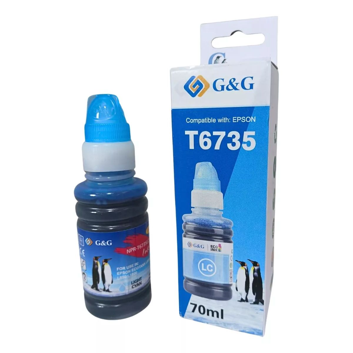 GENERICO - Tinta Alternativa Para Epson T673 De 70 ml L800 L810 L1800