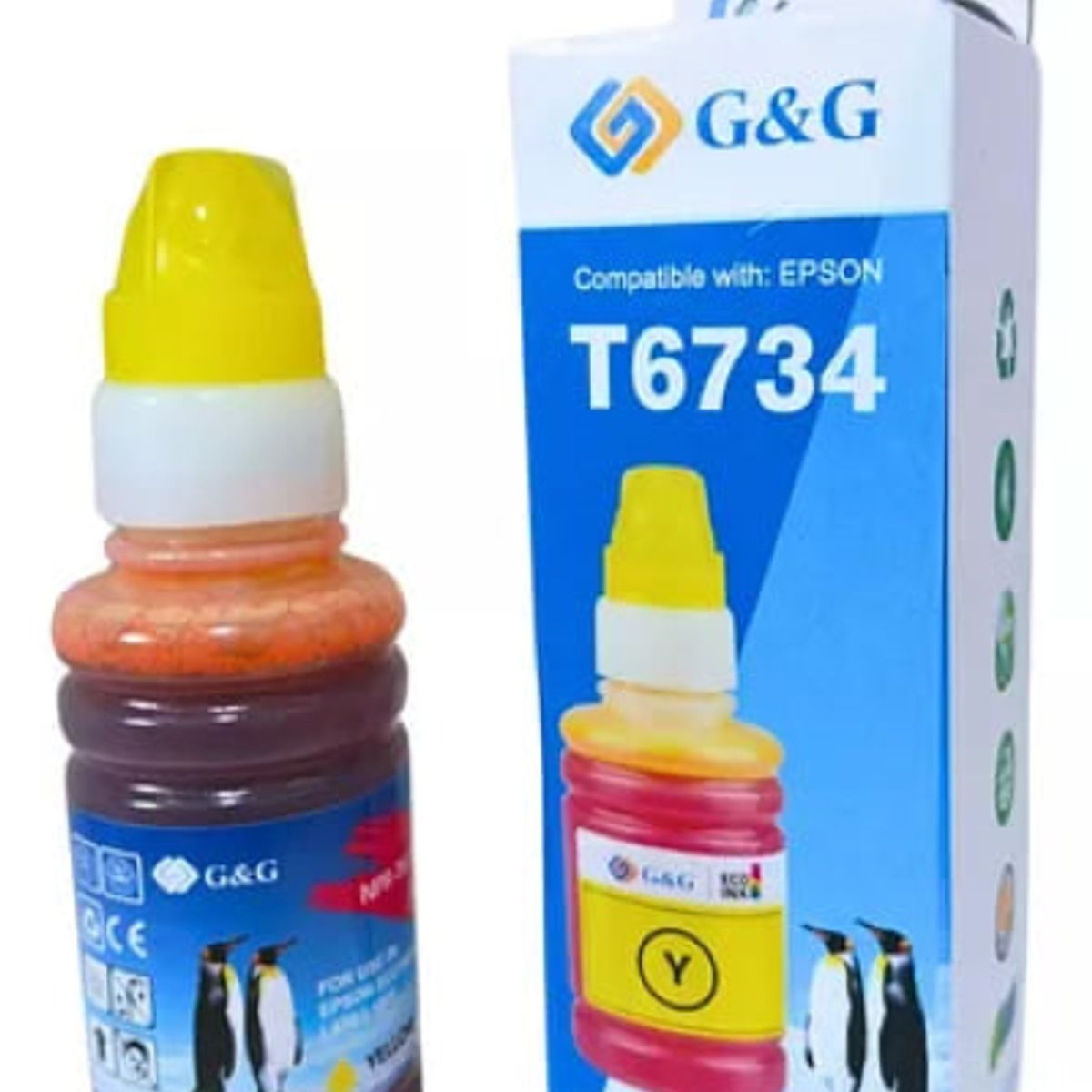 GENERICO - Tinta Alternativa Para Epson T673 De 70 ml L800 L810 L1800