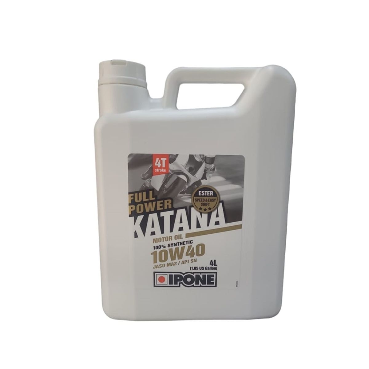 IPONE - Aceite Moto Ipone 10w 40 Full Sintético Katana 4L