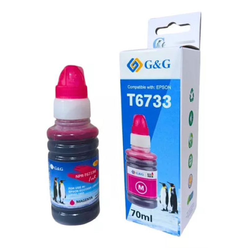 GENERICO - Tinta Alternativa Para Epson T673 De 70 ml L800 L810 L1800