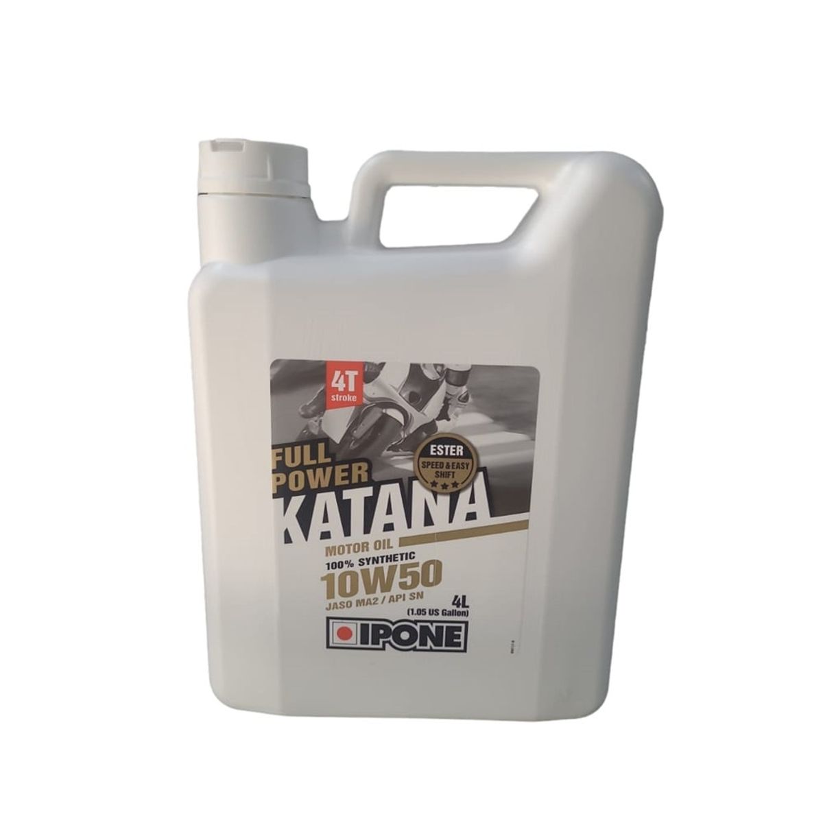 IPONE - Aceite Moto Ipone 10w 50 Full Sintético Katana 4L
