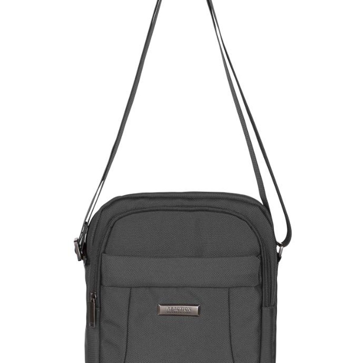 KENNETH COLE - Bolso bandolera Kavi Gris KENNETH COLE