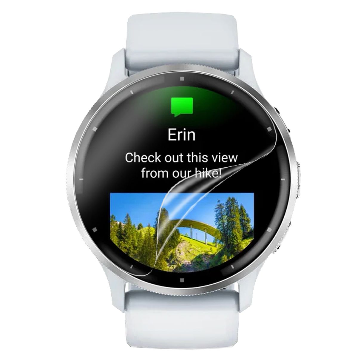 ROCK SPACE - Lamina de Hidrogel Protector para Garmin Venu 3 de 45mm