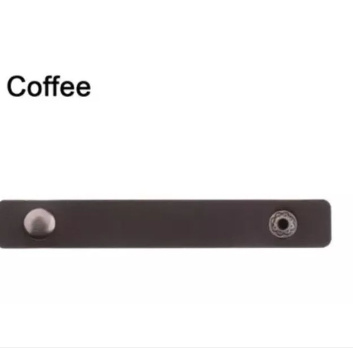 GENERICO - Bobinador De Cables De Cuero Organizador De Cables 5unid