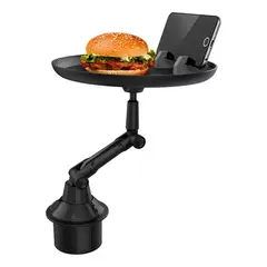 GENERICO - Mesa Bandeja Para Comida Y Porta Vasos Autos Suvs Camionetas