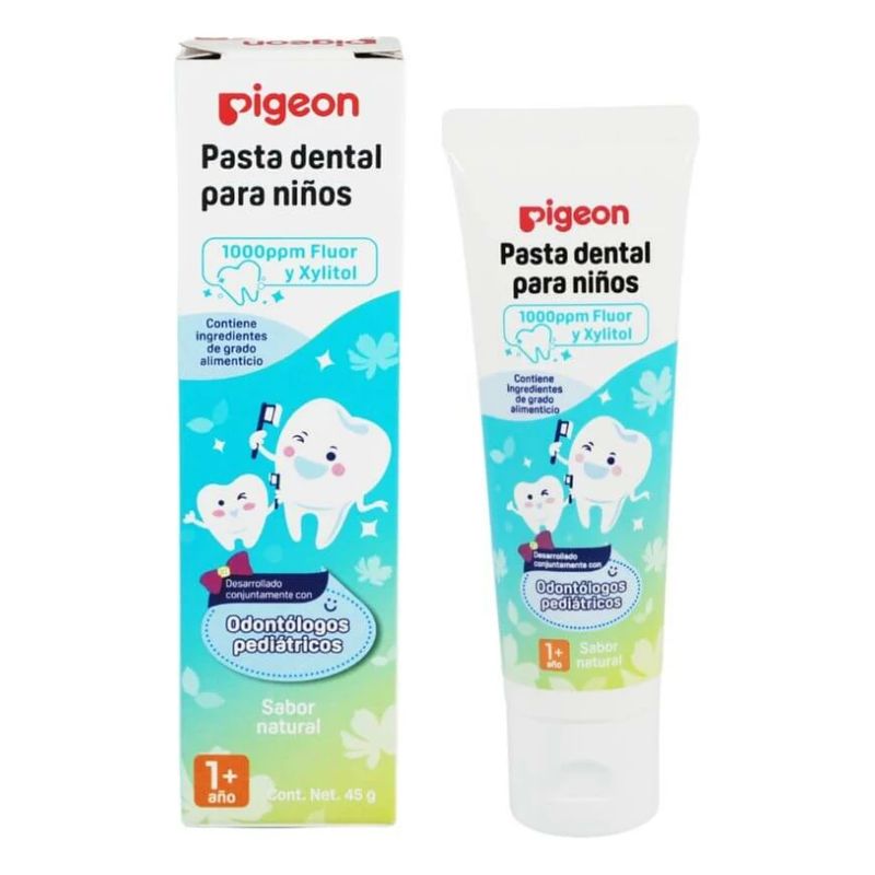 PIGEON - Pasta Dental para Niños Sabor Natural 45 grs. Pigeon