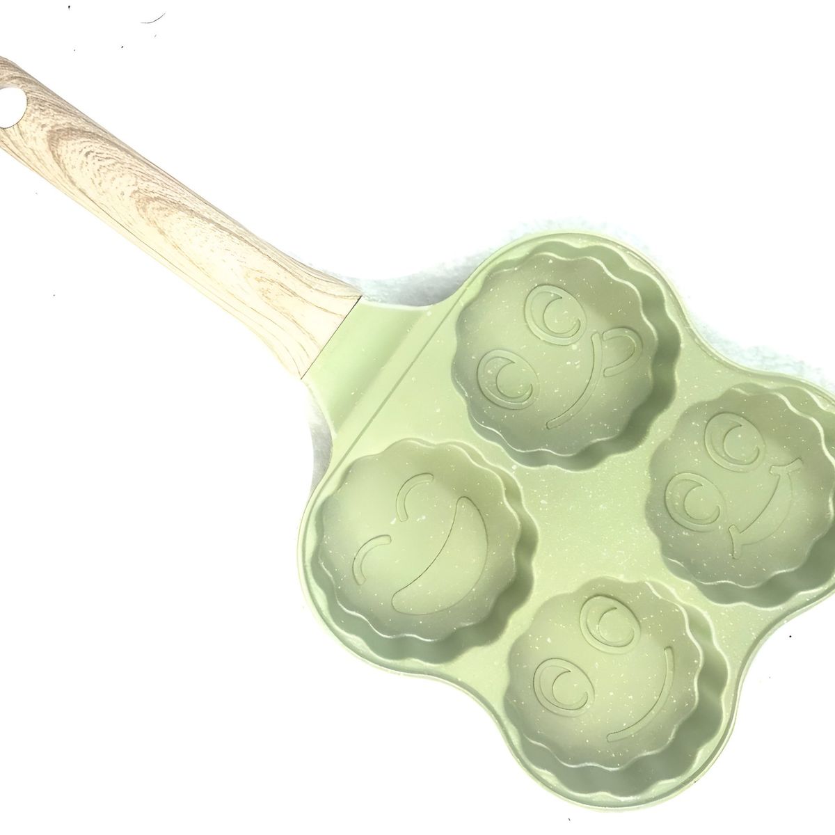 GENERICO - Sarten Para Mini Panqueques Sarten Con Caritas Felices