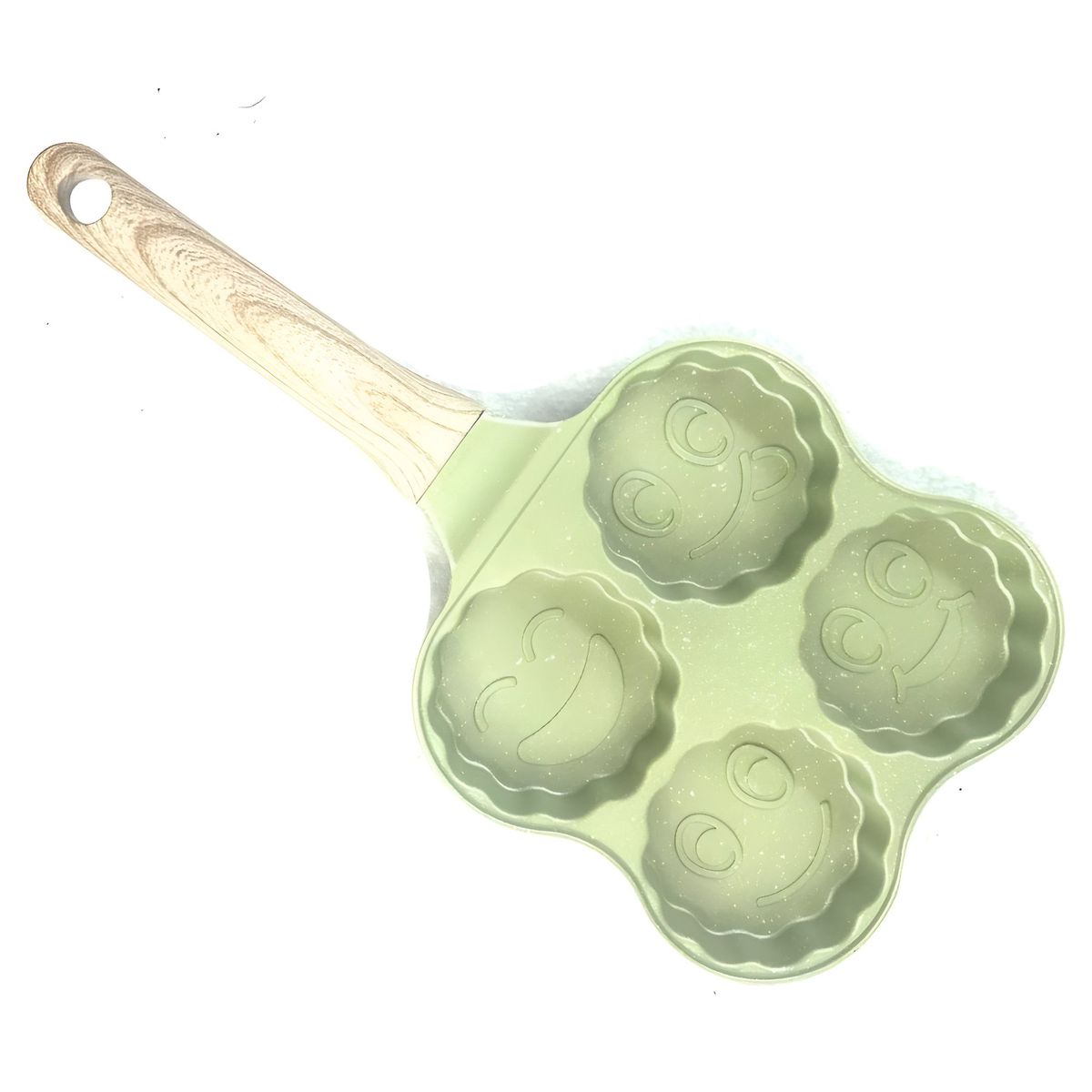 GENERICO - Sarten Para Mini Panqueques Sarten Con Caritas Felices