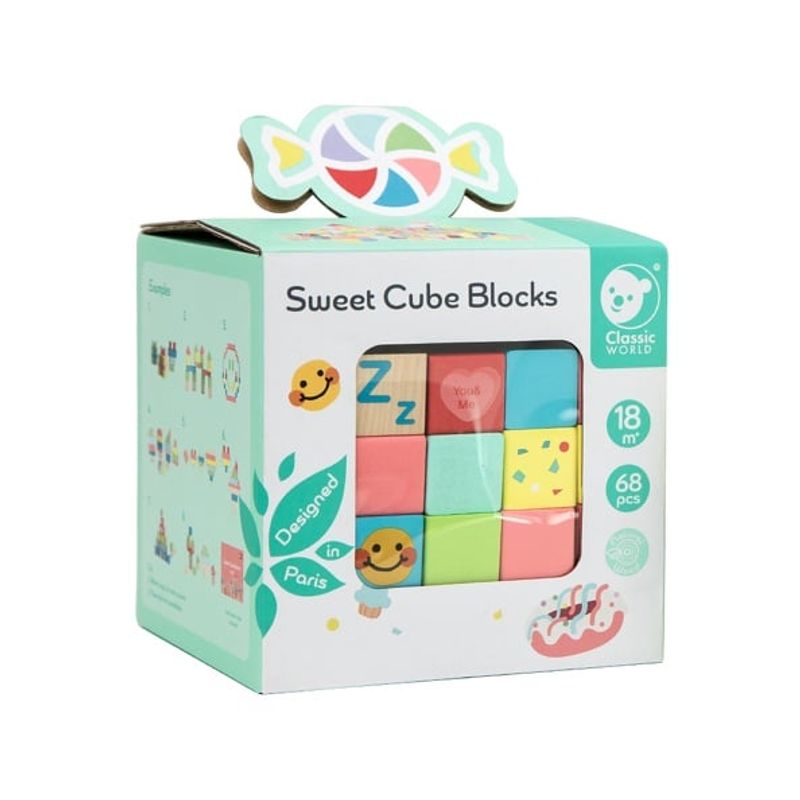 CLASSIC WORLD - Dulces cubos de bloques