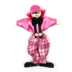 ARTIDIX - Marioneta títere diseño de payaso de juguete rosado