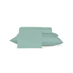 TEKA - Juego de Sabanas 3 Piezas 1 Plazas DIAMANTE VERDE